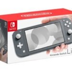 Graue Nintendo Switch Lite-Konsole