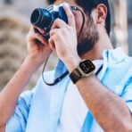 AMANECER Stretch-Nylonbänder-Apple Watch Ultra