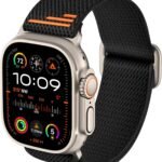 AMANECER Stretch-Nylonbänder-Apple Watch Ultra