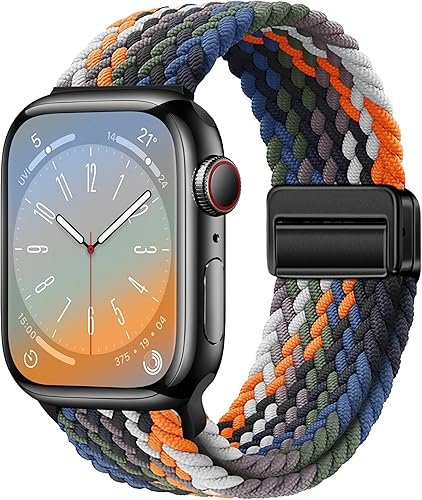Nylon-Sport-Loop-Uhrenarmbänder-Apple Watchaa