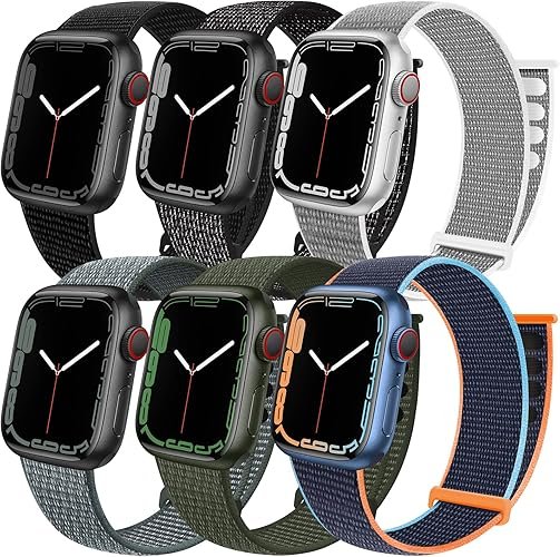 6er-Pack Sport-Loop-Band-Apple Watch